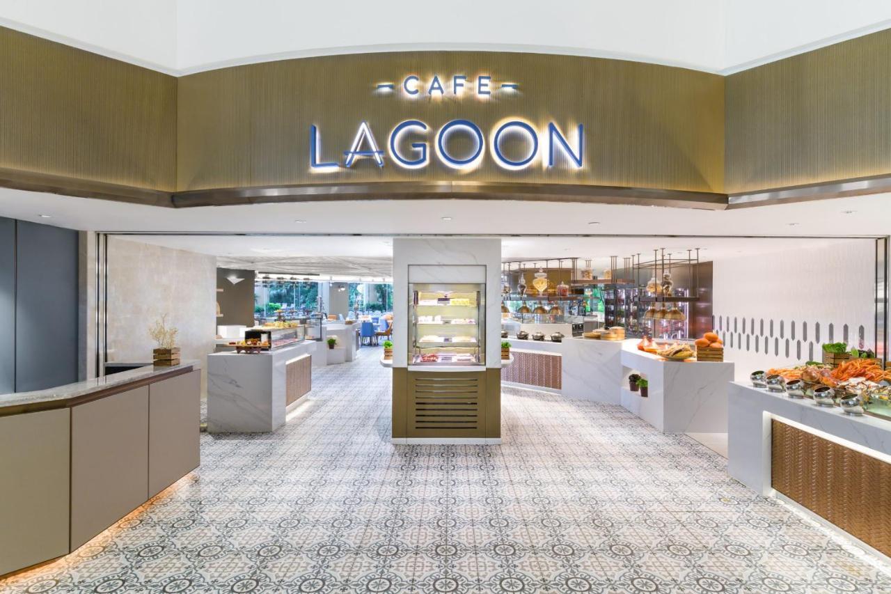 Hong Kong Gold Coast Hotel Eksteriør bilde Café Lagoon