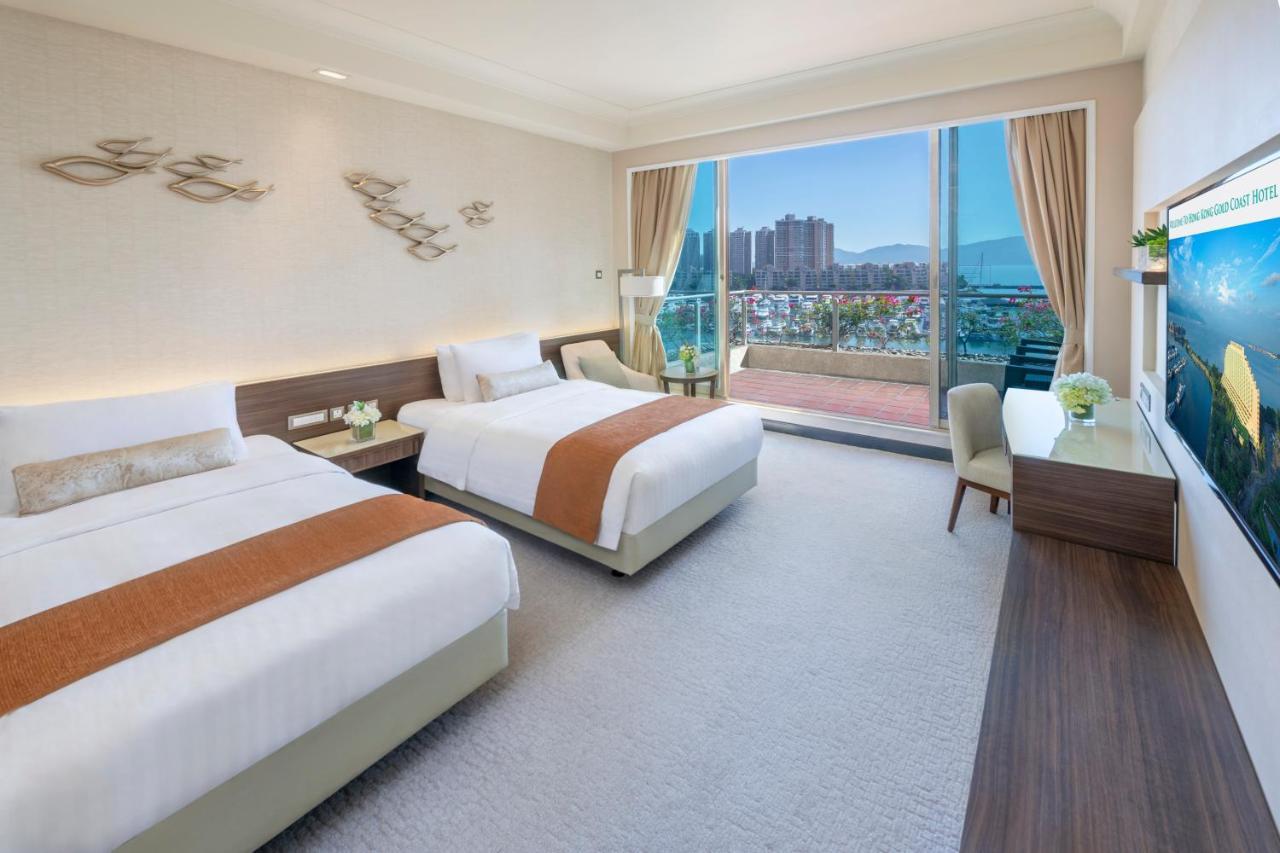 Hong Kong Gold Coast Hotel Eksteriør bilde Deluxe Room