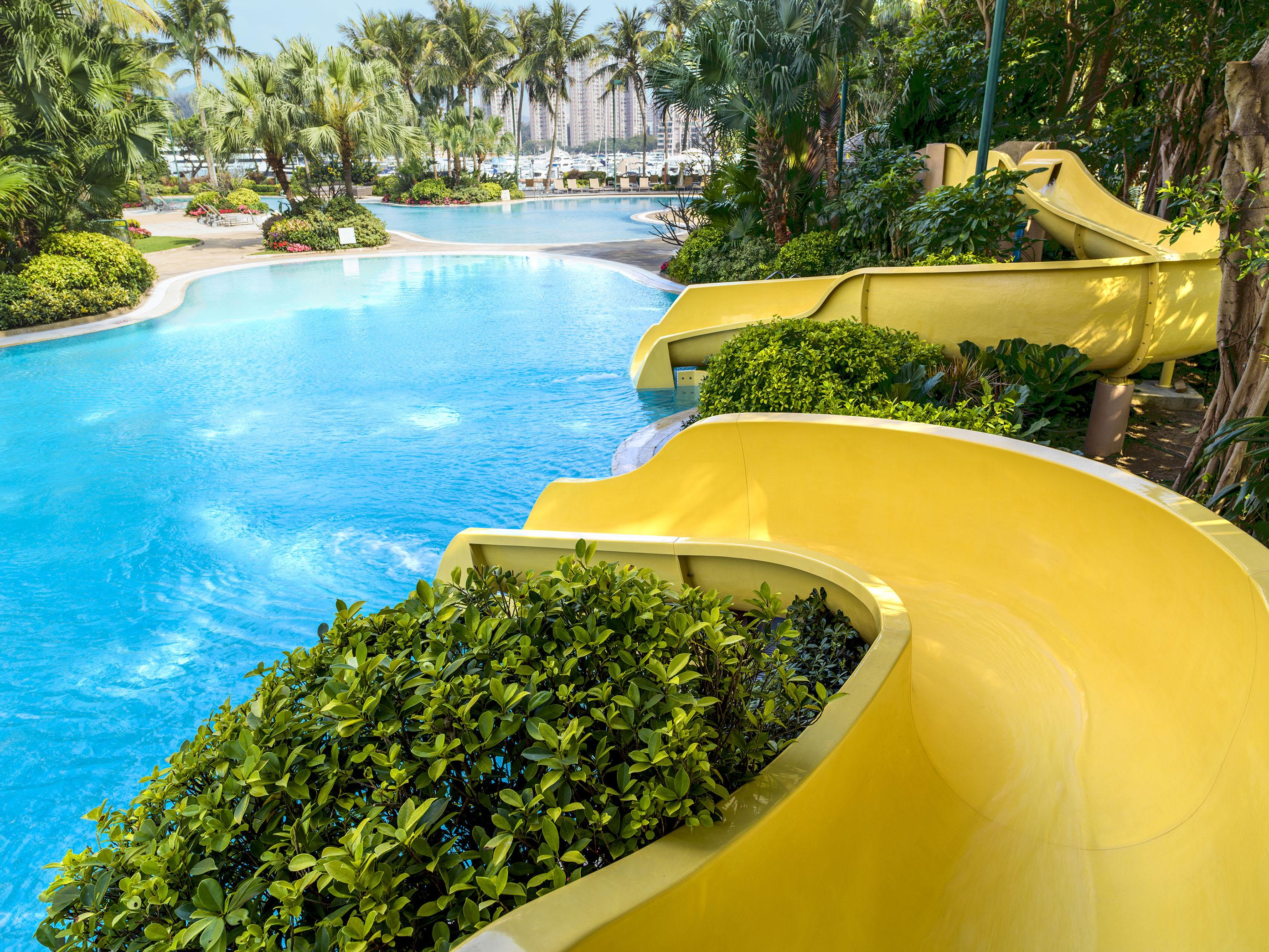 Hong Kong Gold Coast Hotel Eksteriør bilde Water slide